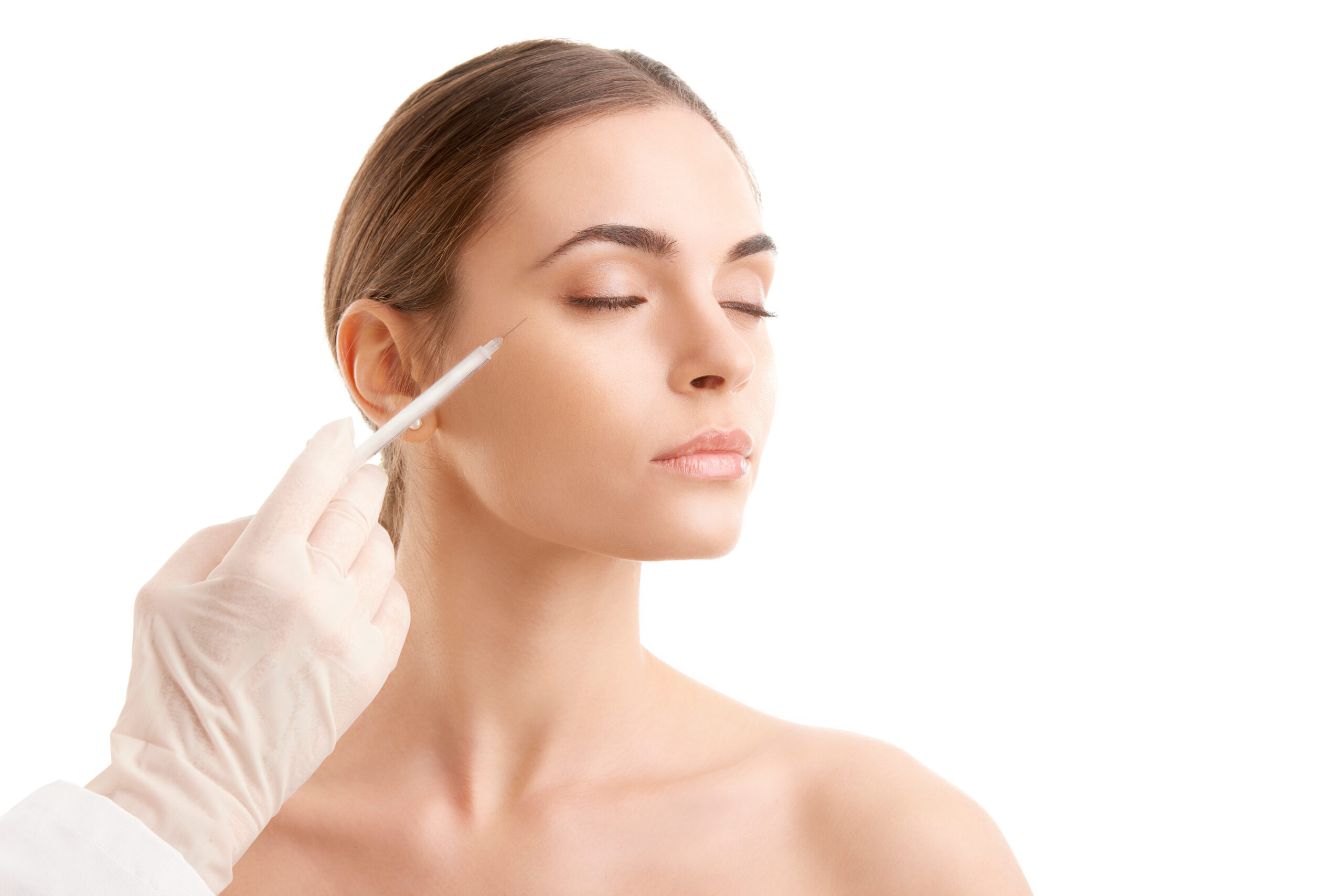 Young woman receiving botox treatment | Re:forma in New York, NY